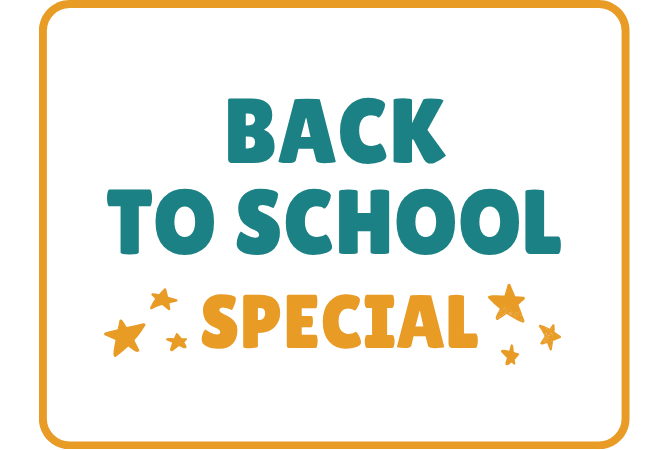 Back to School Special promotional graphic